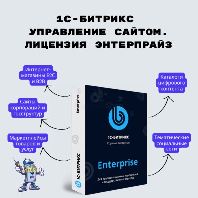 1С-Битрикс: Управление сайтом. Лицензия Энтерпрайз - купить в Староарзаматово